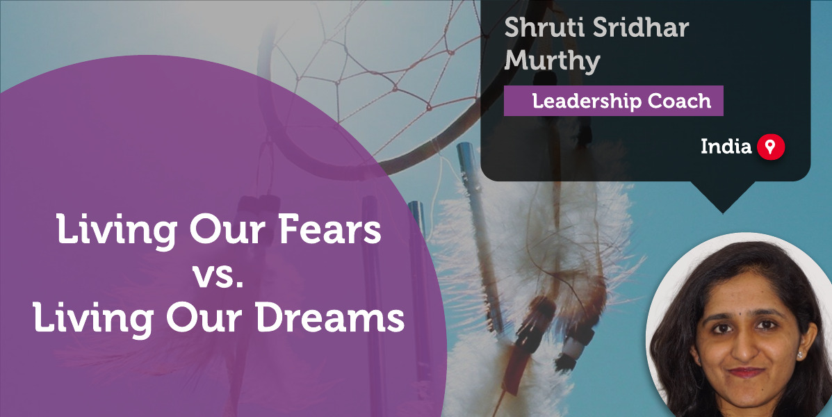 Living Our Fears vs. Living Our Dreams Shridar_Murthy_Power_Tool