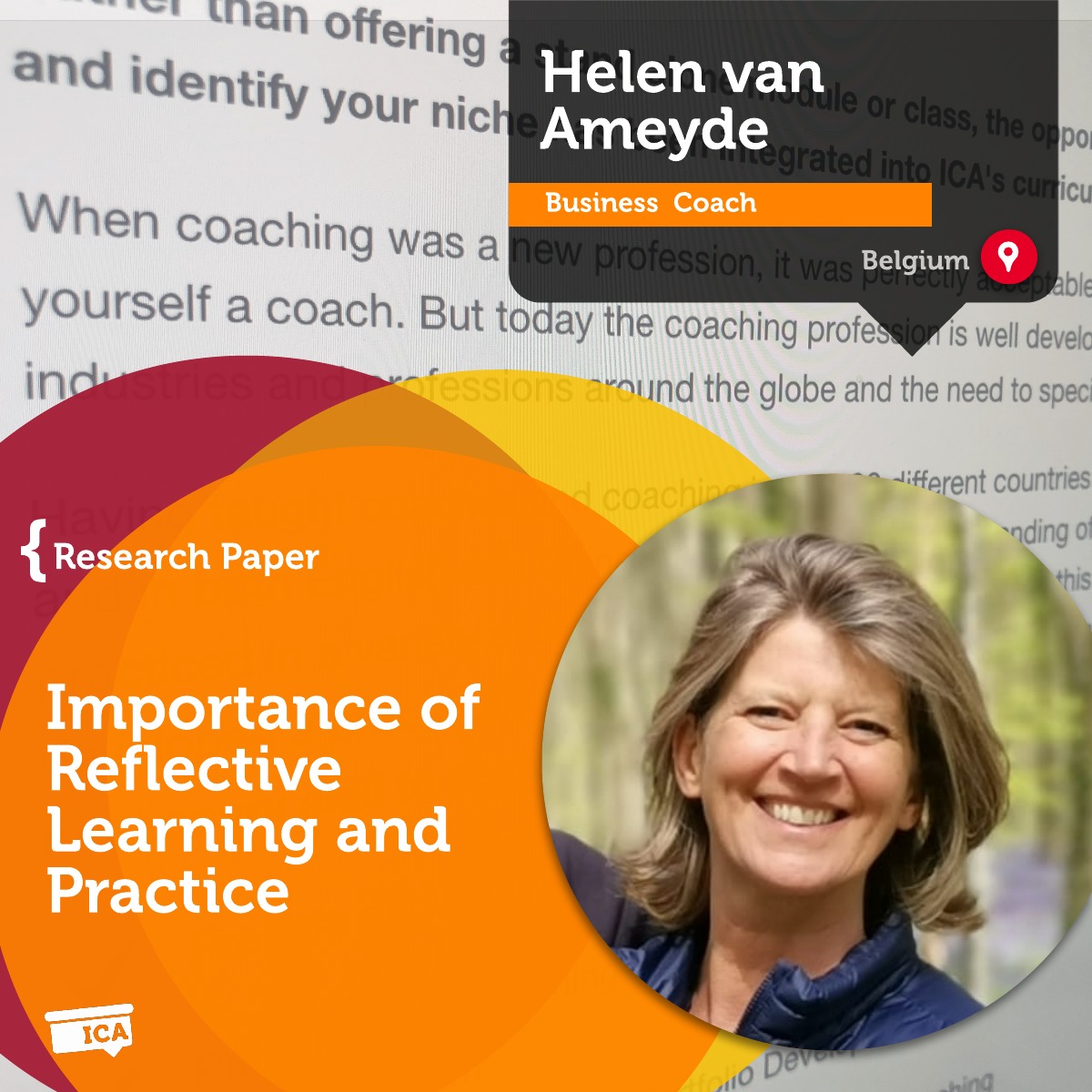 Helen van Ameyde Research Paper 1200
