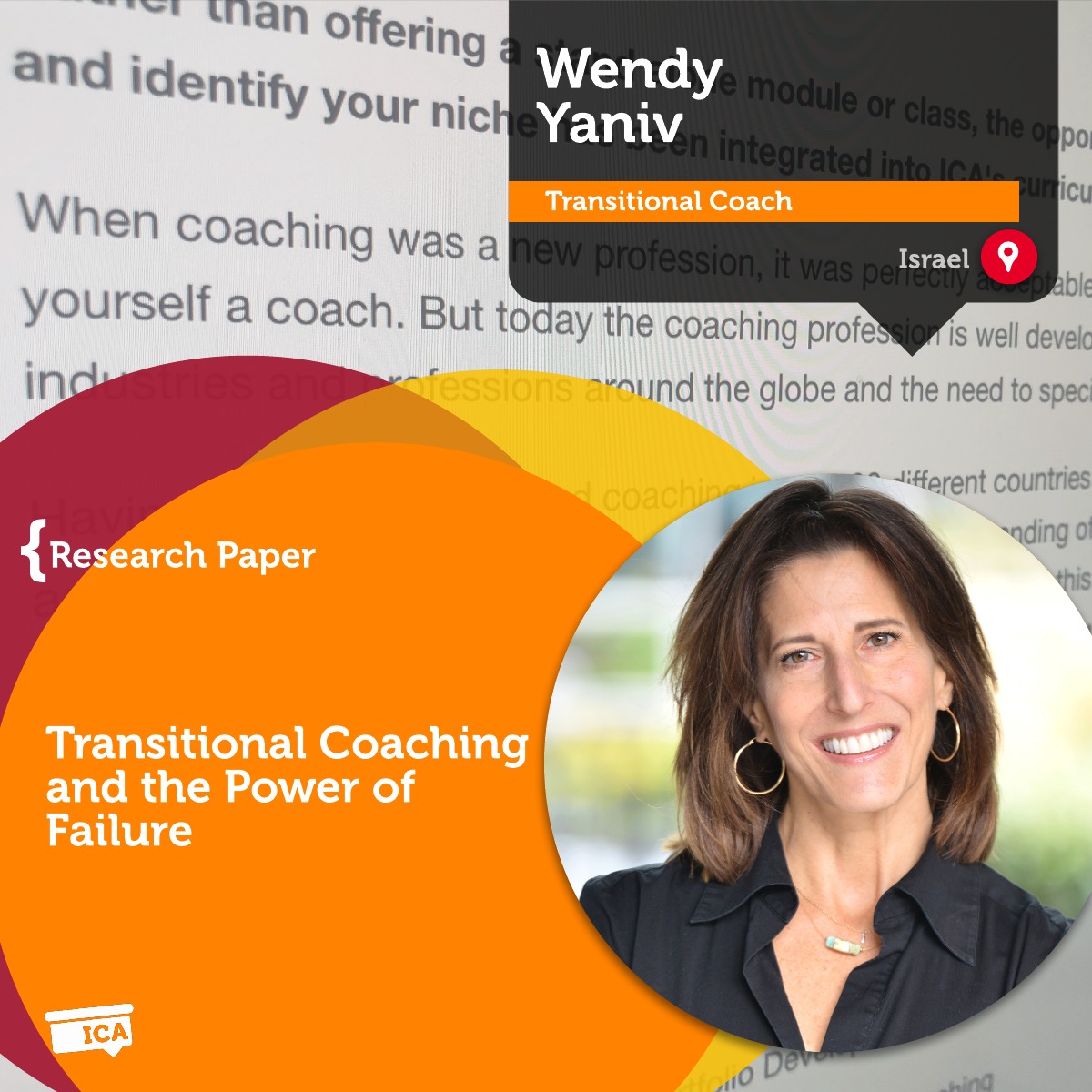 Wendy Yaniv. Coaching Research Paper 1200