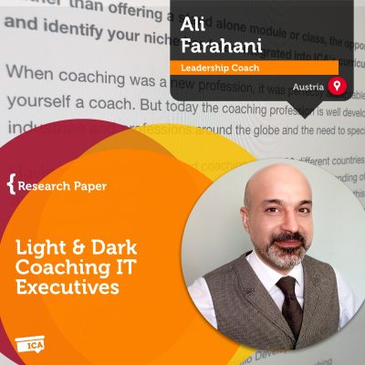 Ali Farahani coaching reseach paper