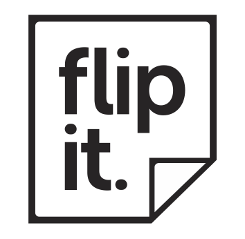 flip it logo bw pos