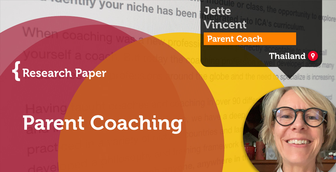 Parent Coaching Jette Vincent_Coaching_Research_Paper