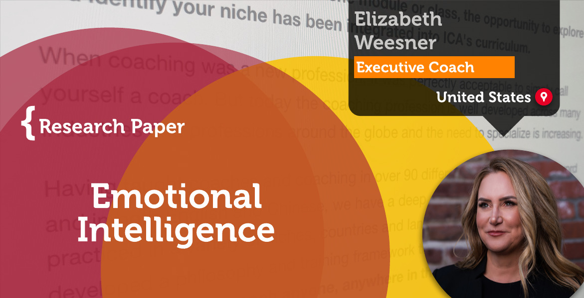 Emotional Intelligence Elizabeth Weesner_Coaching_Research_Paper