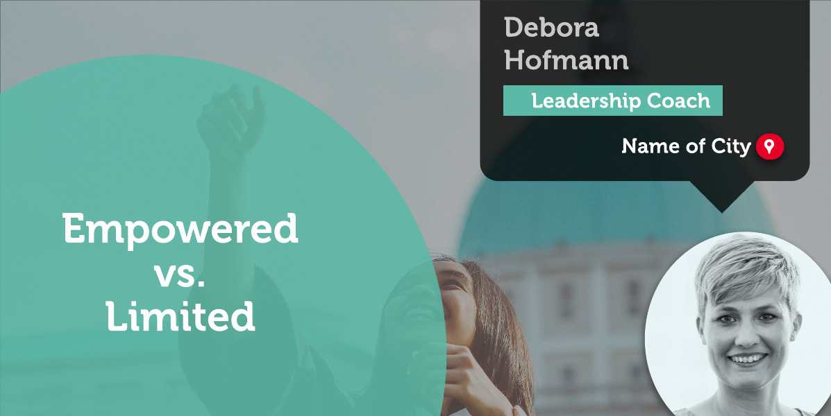 Empowered vs. Limited Debora Hofmann_Coaching_Tool