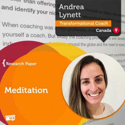 Meditation Andrea Lynett_Coaching_Research_Paper