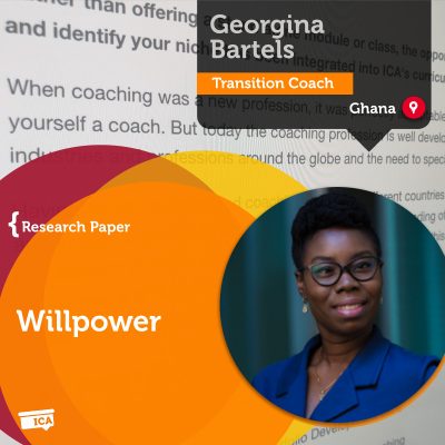 Willpower Georgina Bartels_Coaching_Research_Paper