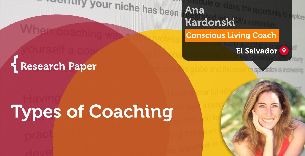 Types of Coaching Ana Kardonski_Coaching_Research_Paper