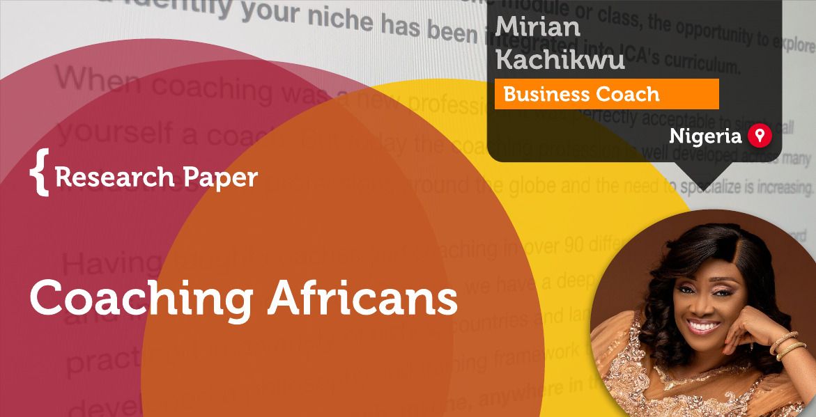Coaching Africans Mirian Kachikwu_Coaching_Research_Paper