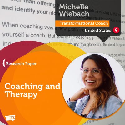 Coaching and Therapy Michelle Wiebach_Coaching_Research_Paper