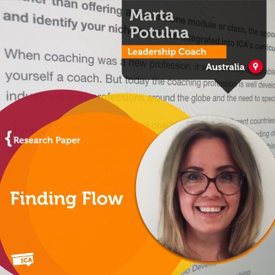Finding Flow Marta Potulna_Coaching_Research_Paper