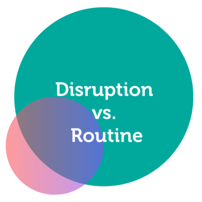 Disruption vs. Routine Power Tool Feature - Cristina Diconescu