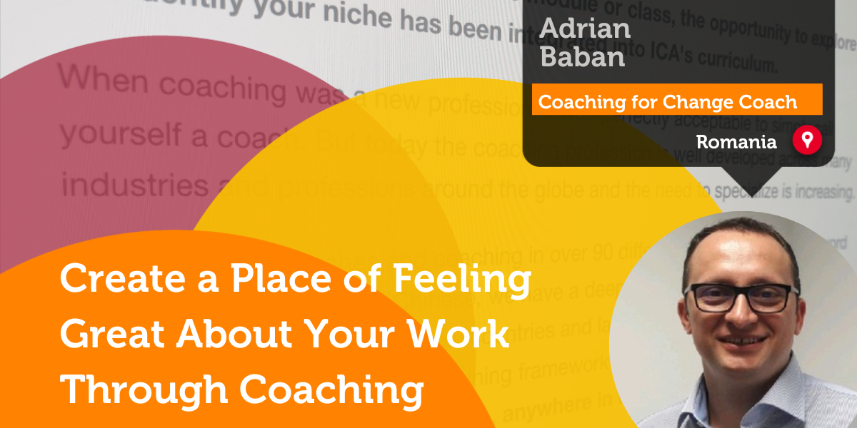 Feeling Great Through Coaching Research Paper-Adrian Baban