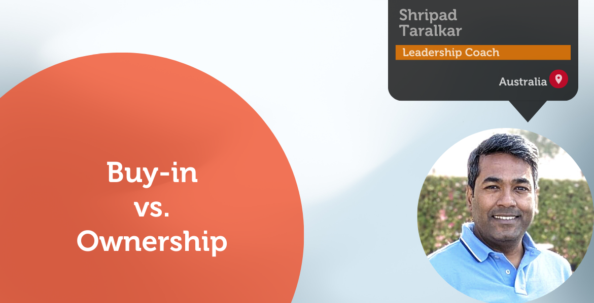 Buy-in vs. Ownership Power Tool Feature - Shripad Taralkar