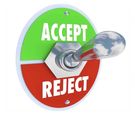 Acceptance vs. Rejection Power Tool Marie Romero