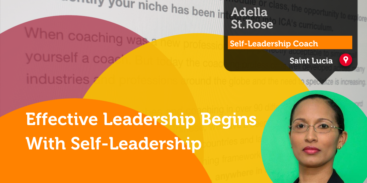 Self-Leadership Research Paper-Adella St.Rose