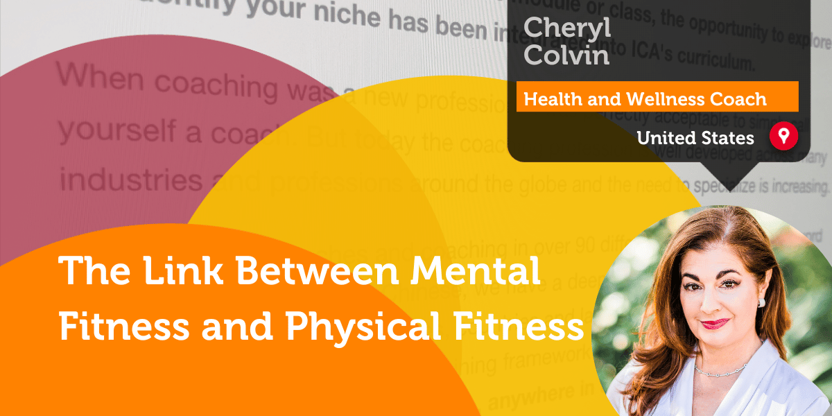 Mental Fitness and Physical Fitness Research Paper-Cheryl Colvin